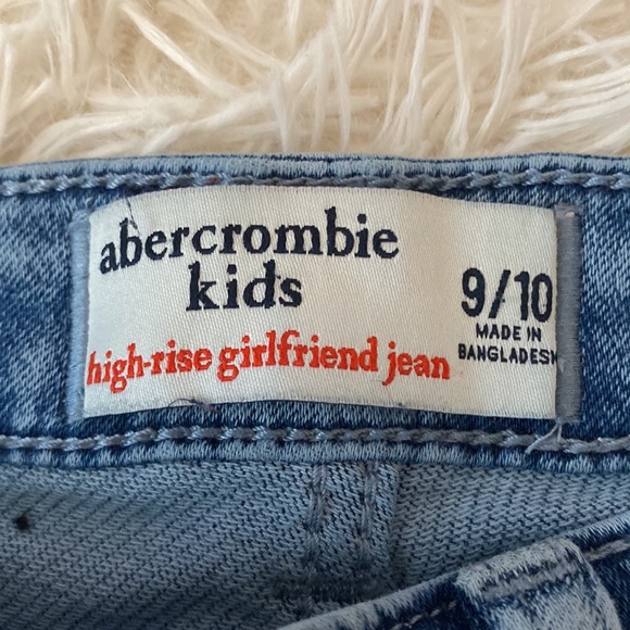 Abercrombie kids high-rise girlfriend jeans - Picture 3 of 3